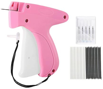 Anlising Pistola Etiquetadora, Etiquetadora Ropa Pistola con 6 Agujas de Repuesto y 1000 Púas de Etiquetadoras, Pistola para Etiquetas de Ropa, Pistolas Etiquetar, Pistola de Etiquetas de Ropa