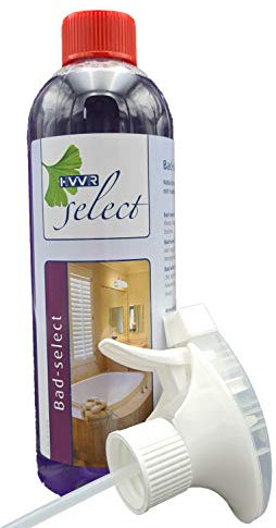 Badreiniger für Kacheln, Fliesen, Waschbecken und Armaturen mit praktischem Schaumsprühkopf, HWR Select 750 ml