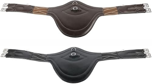 Harry's Horse 31401350-05115cm Gurt Bauchschutz Deluxe, M, schwarz