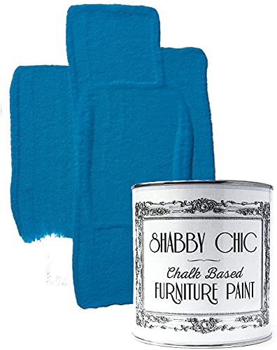 Pintura azul náutica para muebles, ideal para crear un estilo shabby chic. 1 litro
