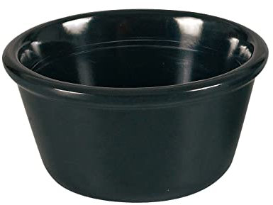 Yanco NC-537BK Lot de 72 ramequins lisses, capacité de 85 g, hauteur 3,2 cm, diamètre 8,3 cm, mélamine, couleur noire