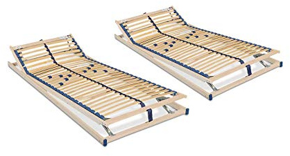 S-leepline Classic-Medi Plus KF Lattenrost-Set verstellbar und fertig montiert in 160 x 200 cm