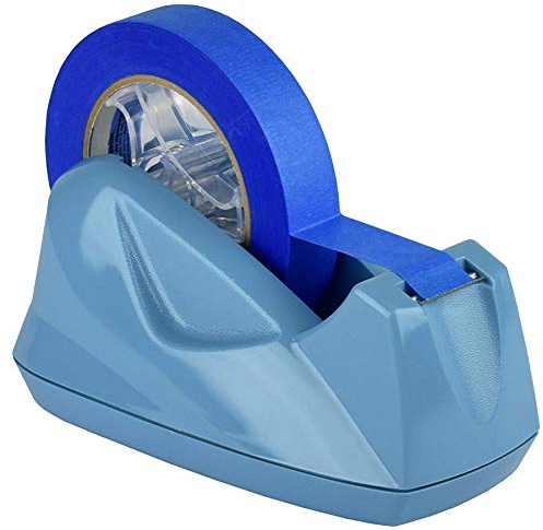 Acrimet Dispenser per Nastro Adesivo Jumbo Premium, Plastica, Antiscivolo (Resistente) (Azzurro)