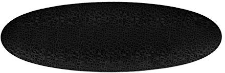 Seltmann Life Fashion Glamorous Plat à service fin Noir 44 x 14 cm