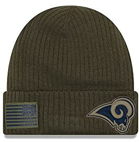 New Era Salute to Service Wintermütze - Los Angeles Rams
