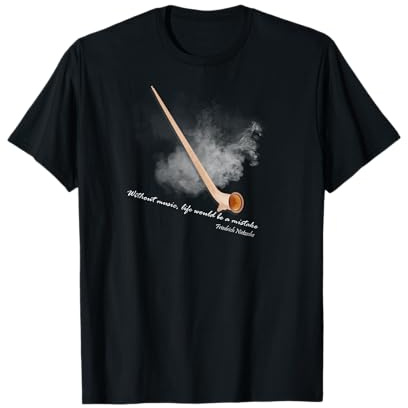 Alphorn Almhorn Alpenhorn Geschenk T-Shirt