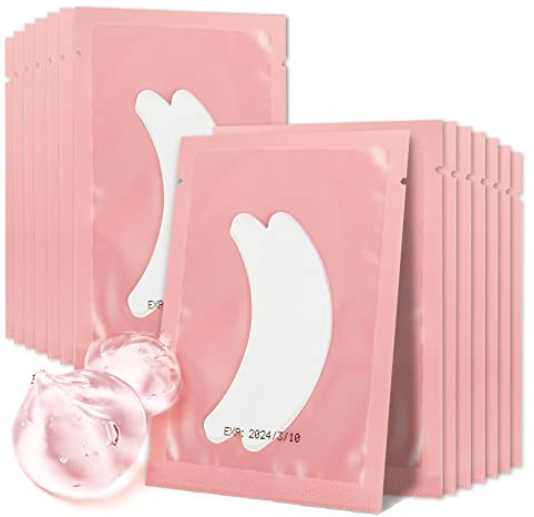 Lunamoon Augenpads für Wimpernverlängerung Wimpern Pads Eyelash Pad 50Paar | Wimpernverlängerung Pad,Wimpern Augenpads,Wimpern Patches,Eye Patch for Eyelash Extension,Wimpern Extensions Zubehör