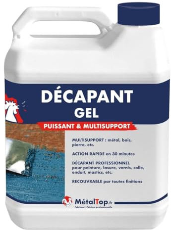 Metaltop - Decapant Gel - IIncolore - RAL Incolore - Pot 1 L