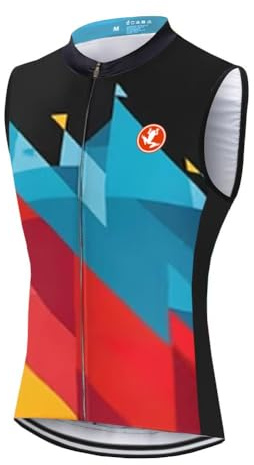 UGLY FROG® Cycling Vest Herren Fahrradtrikot,MTB Outdoor Männer Ärmellos Radtrikot Jersey/Fahrradbekleidung, Schnell Rocknend Fahrradkleidung Für Rennrad,Radsport DEHerMJ01