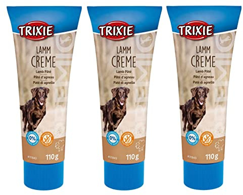3 PACK TRIXIE PREMIO LAMB PATE DOG TREAT PASTE 110G