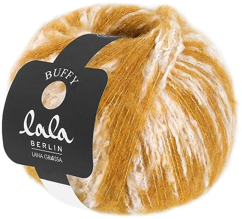 Lana Grossa Buffy (Lala Berlin) 08 - Honiggelb/Rohweiß