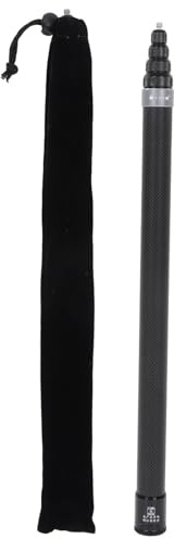 Selfie Stick for X3, ONE RS, GO 2, ONE X2, ONE R, ONE X, 118.1in Extended Selfie Stick, 9-Sections Extended Monopod Pole, Extension Pole (Orange)