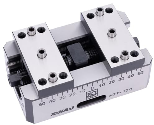 XinDianPAF (H77-L60) selbstzentrierender CNC-Schraubstock, mit einer Öffnung von 60 mm, kann mit Backen zum Spannen entsprechend dem Werkstück hinzugefügt werden.