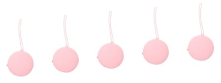 Beaupretty 5pezzi Scatola Porta Coppette Mestruali Silicone Design Compatto e Leggero Per Uso Protegge e Pulite Coppette Mestruali Rosa