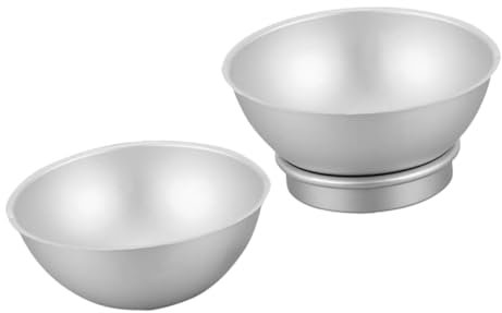 COLLBATH Halbkugel-badeform Aus Aluminiumlegierung Halbkreis-backform Für Diy-seifen Und Badekugeln Wiederverwendbar Und Stabil Für Hobby Und Profi
