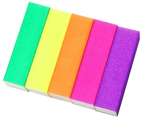 PAMINGONO 10stücke Nagelpuffer Aus Schwamm Schleifpufferblöcke Nagelfeilen Maniküre Und Pedikürewerkzeuge Für Finger Und Fußnägel Lackieren Oder Pflegen