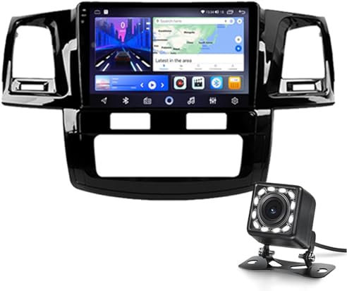 Keoaiob Wireless Carplay Android Auto-Bildschirm, 9-Zoll-tragbare Auto-Stereo-Stereo Mit Bluetooth Navigation Spiegelverbindung, Aux/fm, Sprachsteuerung Bluetooth 5.0/lenkradsteuerung