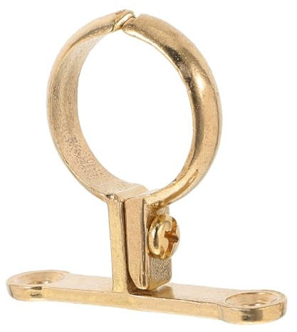 Collier Or Fixation Robuste pour Laiton Serrage de Tuyaux Stable | Installation Facile, Usage Domestique, pour Conduites, Design Esthétique, Maintien Sûr, Objet Pipe, Finition Or
