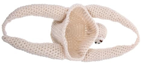 Toddmomy Sloth Pendant Planter Holder Handmade Crochet Hanging Basket Wall Decor for Home Office