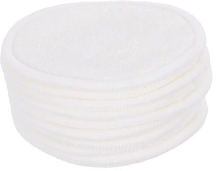 MERRYHAPY 10 Discos Desmaquillantes Reutilizables De Algodón Lavables Para Limpieza Facial Reutilizables Para Tipo De Color