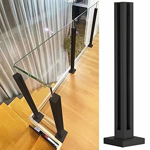 Kit per balaustra in vetro per interni in acciaio inossidabile 304 Sistema di ringhiera per scale moderne per corridoi scale e balconiesDurable soluzione elegante pannello di vetro