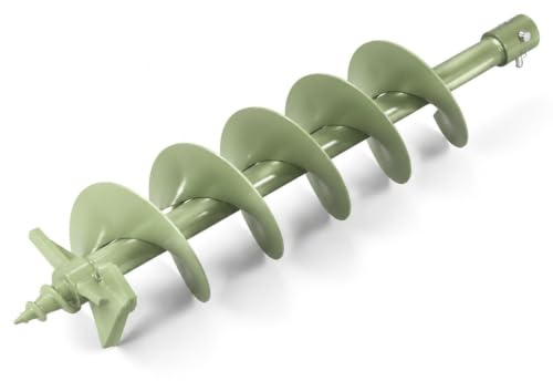 Mèche tarière pour perceuse, foret de terre pour trous de plantation et poteaux