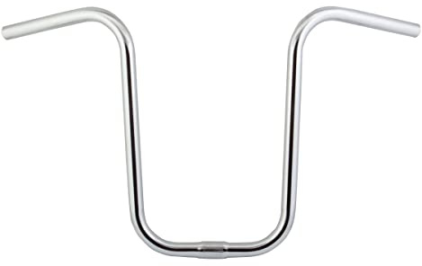 Sunlite Hi-Rise Chrome Handlebars, 640mm W x 350 mm H