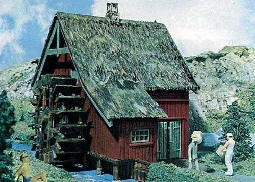 Heljan Escala H0 Kit Construcción Molino de Agua