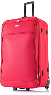 FLYMAX 26 Medium Lightweight Expandable Suitcase Luggage Case Trolley Bag Travel