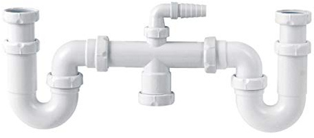 Jimten s-30 - Sifon curvo doble extensible s30 orientable 1.1/2