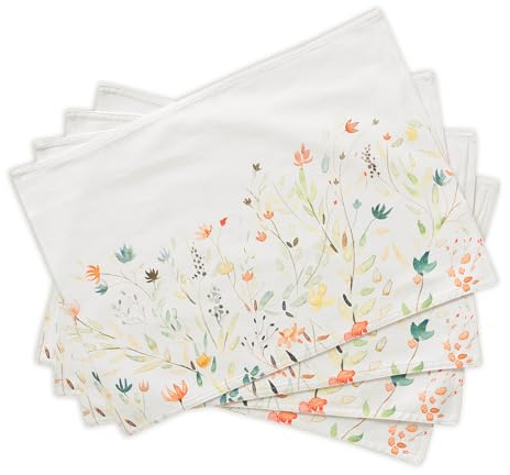 Maison d'Hermine Platzsets 100% Baumwolle (33cm x 48 cm, 4er-Set)