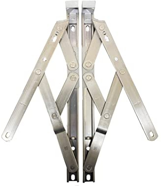 Securistyle Defender Friction Stay Window Hinges 13mm Stack Ht