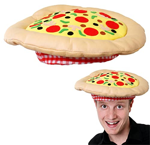 Italian Pizza Hat - Novelty Food Hat for Fancy Dress Events