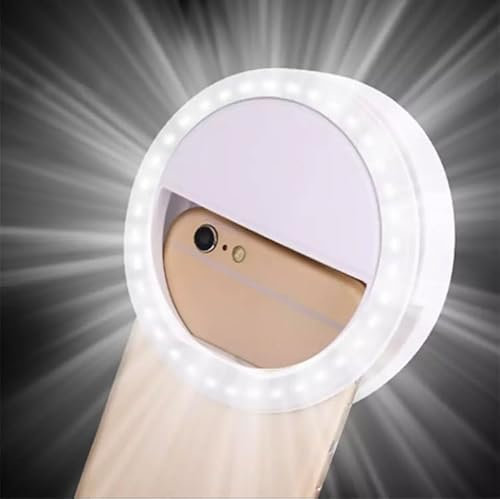LED Ring Flash Universal Selfie Light Portable Mobile Phone