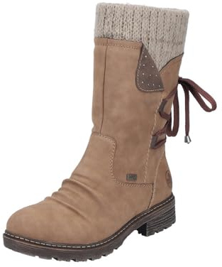 Rieker Damen Z4773 Stiefeletten, braun 24, 40 EU