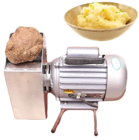 Commercial Potato Masher, 650W&750W Stainless Steel Potato Ricer Grinding, Smooth Delicate& Good Tasting& Time-Saving, Electric Garlic Machine, Dual Capacitor Copper Coil Motor, for Garlic, Tomatoes