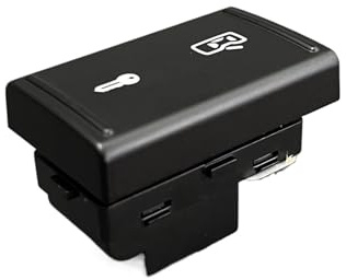 QASULER 5J0962125 Zentralverriegelung Entriegelungsschalter Taste, for Skoda, Fabia Roomster 2007-2015 5J0 962 125 Abdeckung für Autotürschalter
