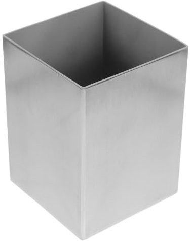 SOIMISS Edelstahl Stiftehalter Stiftbehälter Schreibtischzubehör Stifte-organizer Für Tisch Markerhalter-organizer Stiftebecher Fürs Büro Stifte-aufbewahrungsbecher Organizer Für