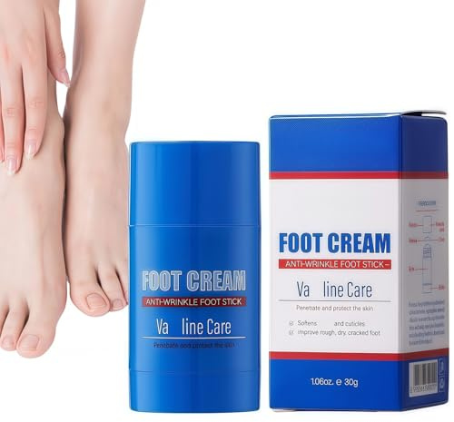 Petroleum Jelly Foot Cream,Foot Cream for Very Dry Hands & Feet,Intense Foot Repair for Cracked Heels and Dry Skin,Deeply Moisturizing Foot & Hand Balm,Heal Cream for Cracked Heels,Fo-ot Repair Cream