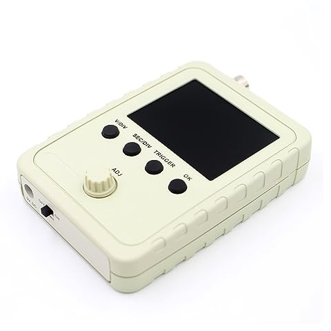 ZKLGS Oscilloscope Numérique Kit d'oscilloscope de Poche numérique 1MSa/s 200KHz Prise en Charge de la Bande passante analogique 80KHz PWM et Mise à Jour du micrologiciel(E)