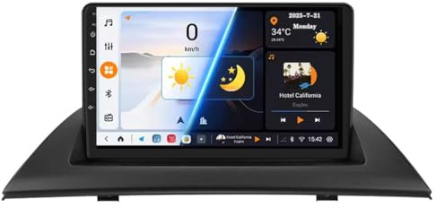 Y200s,YLOXFW Android 15.0 Coche Radio 2 DIN Estéreo para B-MW X3 E83 2004-2012 GPS Sat Navi 9''Cartablet Multimedia Vídeo Reproductor BT FM Receptor con Carplay 4G 5G WiFi DSP SWC