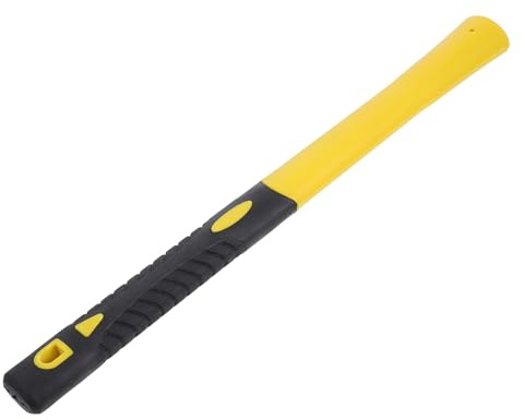 SHINEOFI Heavy Duty Fiberglass Sledge Hammer Handle Plastic Grip Shockproof Replacement for Household Woodworking and Camping Tools Detachable Design