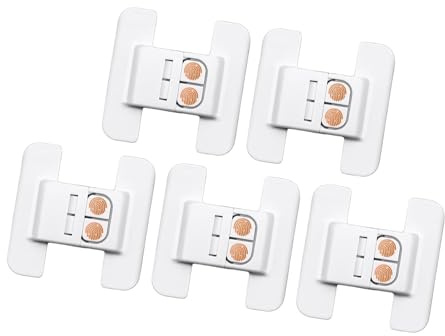5PCS Automatic Fridge Door Closers Adhesive for Kitchen Cabinets Drawers Secure Closure Household Essential Automatic Drawer