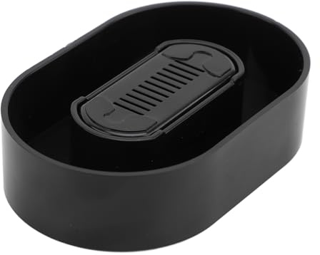 Naroote Nettoyant pour Tondeuse à Barbe, Rinçage Manuel Efficace pour Tondeuse à Barbe pour Toutes les Tailles de à, Conception Soignée et Portable pour un Usage Domestique ou Extérieur, Matière