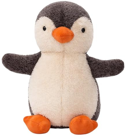 GSOIDJY 21cm Pinguin Kuscheltier, Weiches Spielzeug, Kuscheliger Pinguin Für Täglichen Komfort, Dekoratives Plüschtier Für Schlafzimmer Und Büro, Studenten