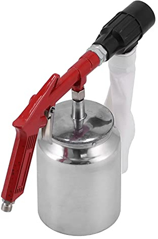 TOPINCN Portable Feed Sandblaster Gun Kit, Wear and Resistant, Remove Rust, Paint Stripping, Oxide Scales, 4 Nozzles Included, Home Use