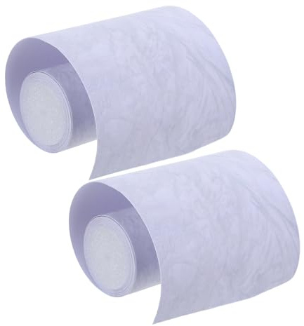 HAPINARY Battiscopa in Marmo Adesivo 10Cm X 240Cm, Modanatura Flessibile Copri-Battiscopa per Bagno e Ingresso, Pannelli Decorativi Resistenti e Facili da Pulire