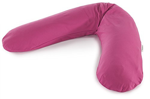 Theraline Außenbezug für das Original Stillkissen Jersey Fuchsia