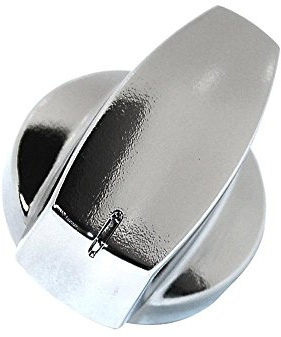 Belling Ugn kök/gasspis kontrollknopp (Silver/Chrome)