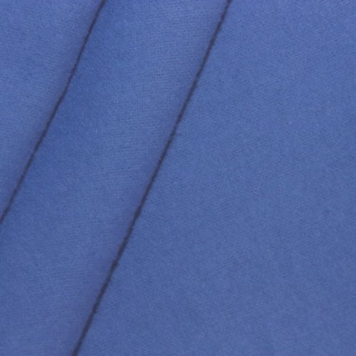 STOFFKONTOR Deko Molton Stoff B1 schwer entflammbar Breite 300cm – Meterware, Farbe Hell-Blau – geeignet für Dekoration, Wandverkleidung uvm